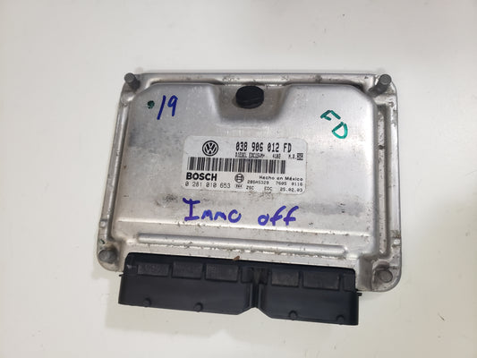 IMMOBILIZER IMMO OFF PLUG & PLAY VW JETTA BEETLE TDI 1.9 ALH ECU ECM 038906012FD