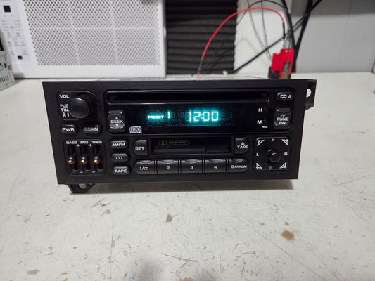 Chrysler CD cassette radio