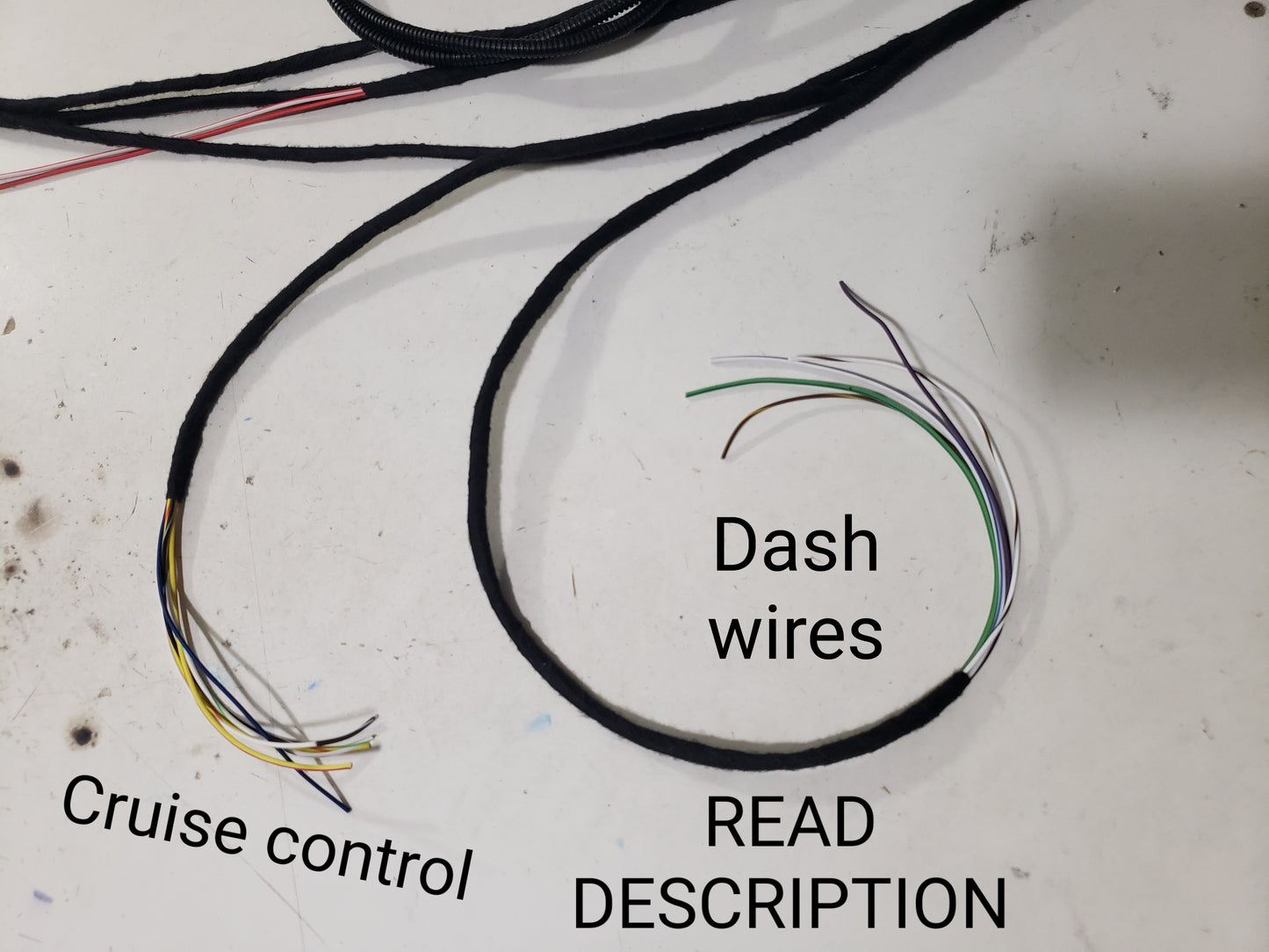 ALH TDI Stand Alone Wiring Harness with Cruise Control, Glow Plugs, and MAF for 1999-2003 VW 1.9 Engine Swap